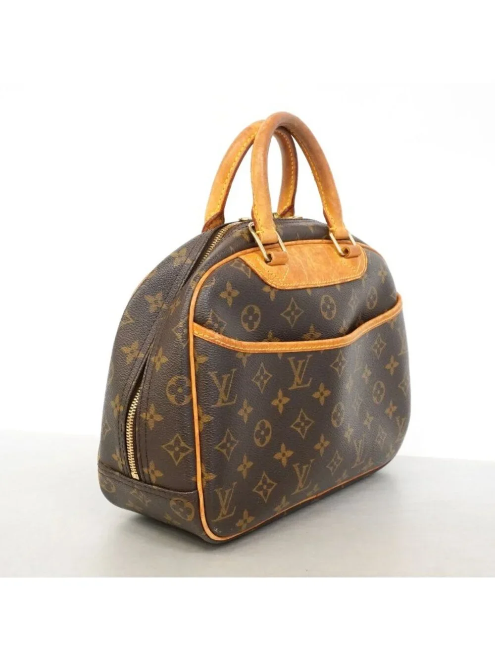 Louis Vuitton Monogram Trouville Brown Handbag